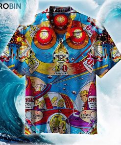 Far Out Playfield Unisex Hawaiian Shirt