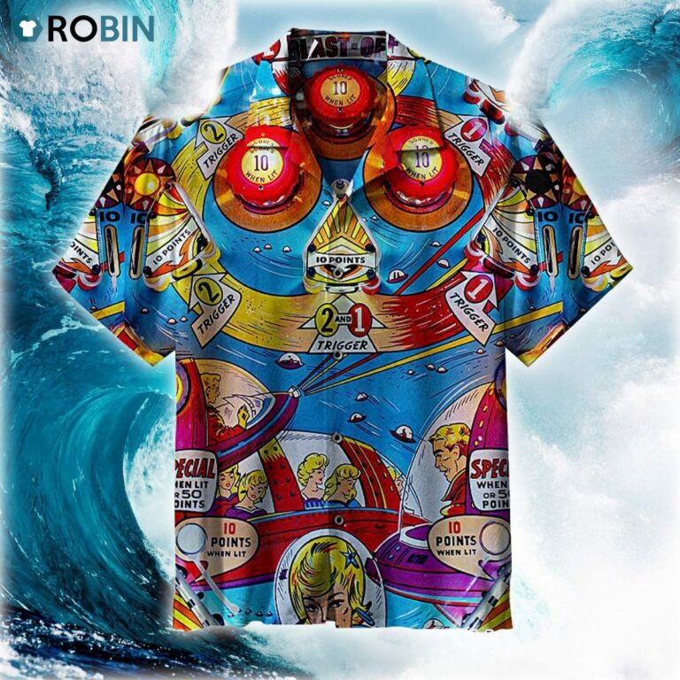 Far Out Playfield Unisex Hawaiian Shirt