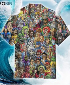 Funny Bad And Good Universal Art Hawaiian Shirt