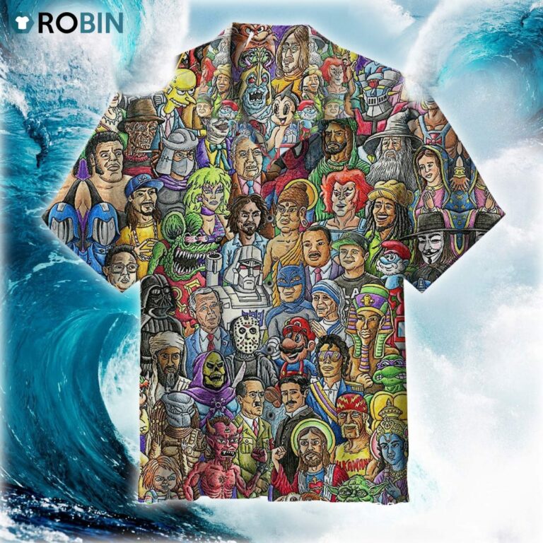 Funny Bad And Good Universal Art Hawaiian Shirt
