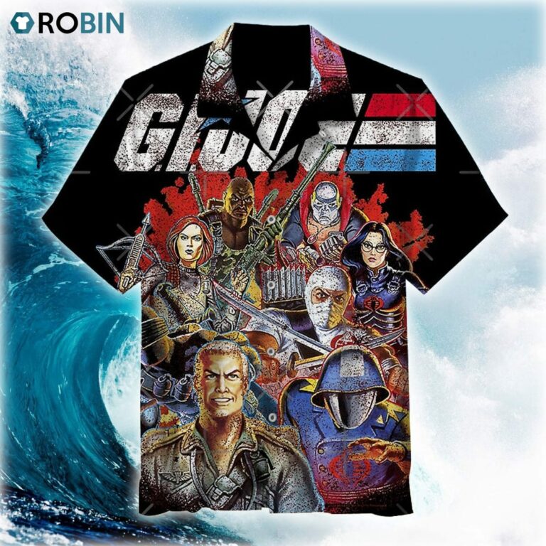 G.I. Joe Group Art Hawaiian Shirt