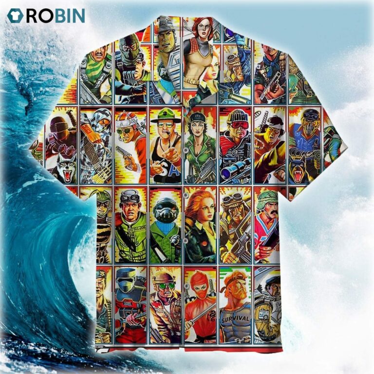 G.I. Joe In The 80s Hawaiian Shirt