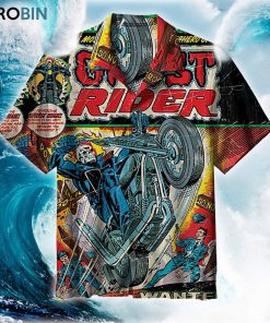 Ghost Rider Art Hawaiian Shirt