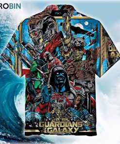 Guardians Of The Galaxy Art Hawaiian Shirt