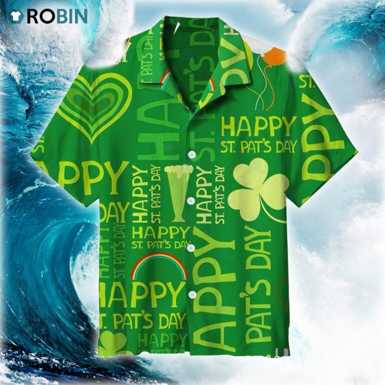 Happy St.Patrick’s Day Hawaiian Shirt