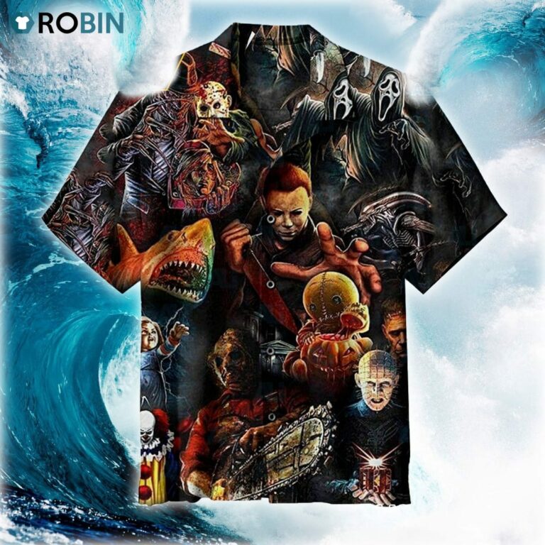 Horror Character Universal Hawaiian Shirt