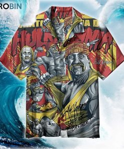 Hulk Hogan and The Birth of Hulkamania Casual Button Shirt