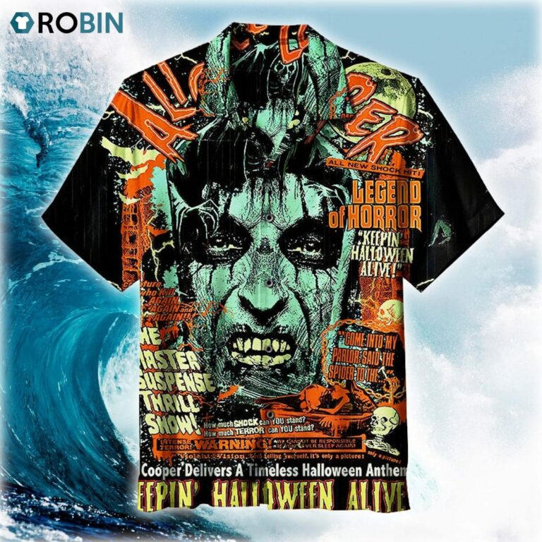 Keepin’ Halloween Alive Hawaiian Shirt