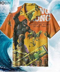 King Kong Universal Hawaiian Shirt King Kong Universal Hawaiian Shirt