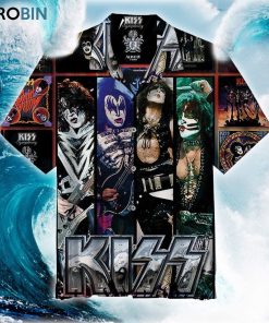 Kiss Rock Band The Albums Universal Hawaiian Shirt