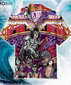 Kiss Band Art Hawaiian Shirt Kiss Band Art Hawaiian Shirt