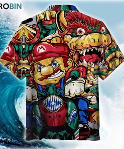 Mario Brothers Racing Hawaiian Shirt