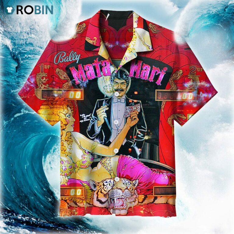 Mata Hari Pinball Universal Hawaiian Shirt