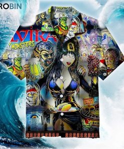 Mistress Of The Dark Pinball Universal Hawaiian Shirt