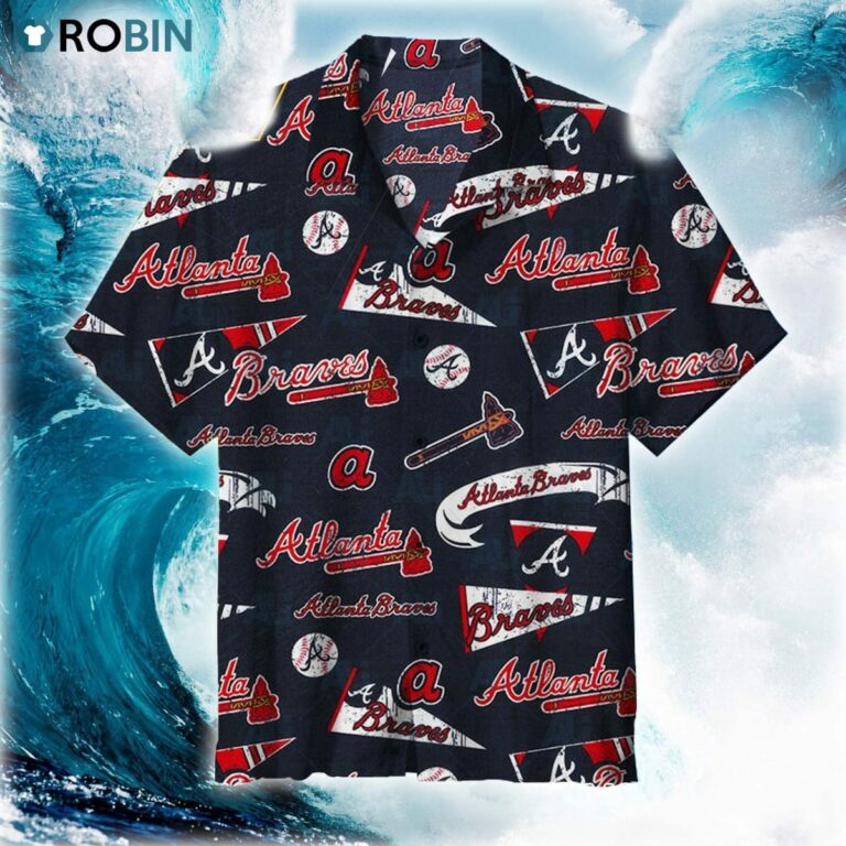 Mlb Atlanta Braves Vintage Hawaiian Shirt