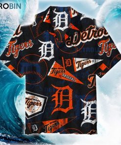 Mlb Detroit Tigers Vintage Hawaiian Shirt Mlb Detroit Tigers Vintage Hawaiian Shirt