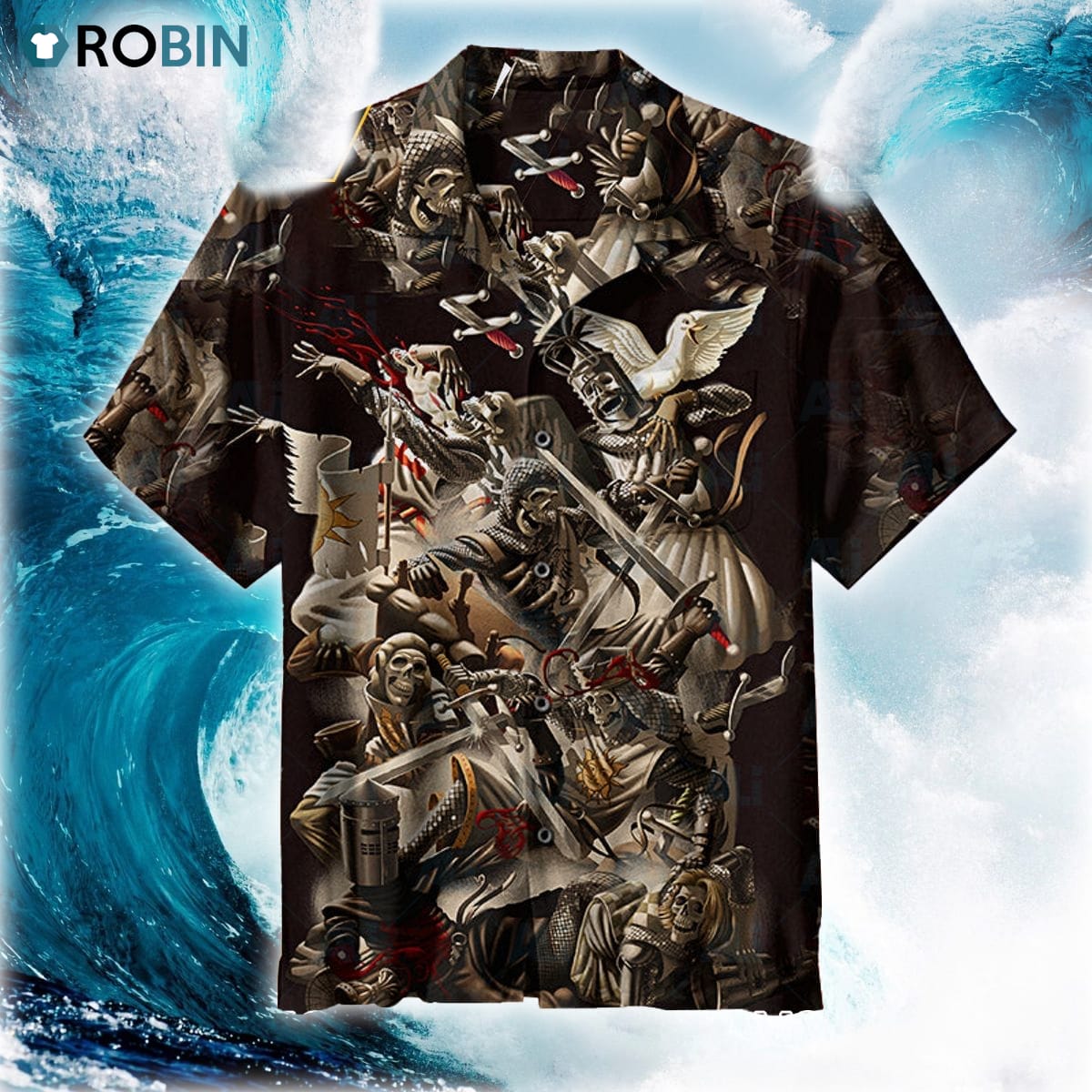 Monty Python And The Holy Grail Universal Hawaiian Shirt