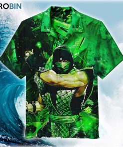 Mortal Kombat Reptile Hawaiian Shirt