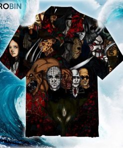 Most Famous Horror Character Hawaiian Shirt