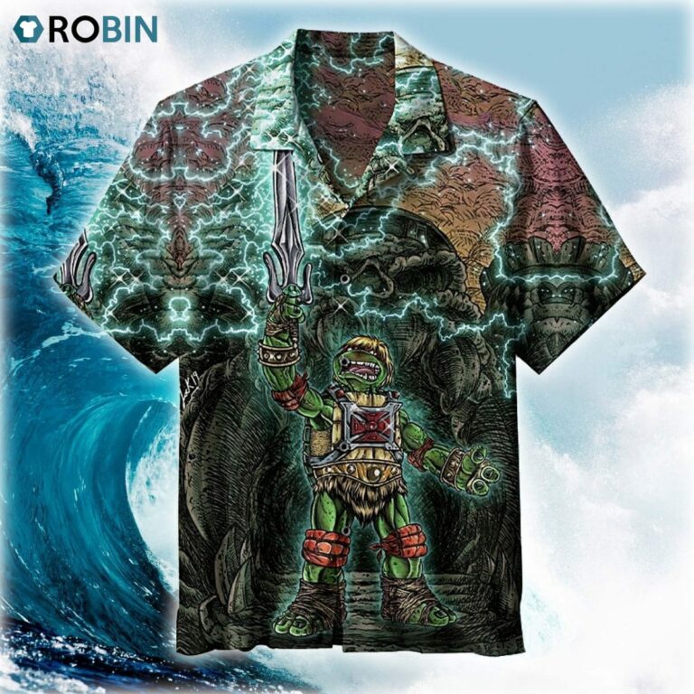 Ninja Turtles He-Man League Hawaiian Shirt