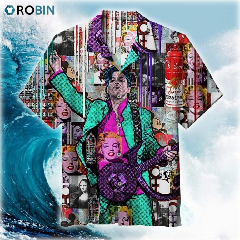 Prince Purple Rain Hawaiian Shirt
