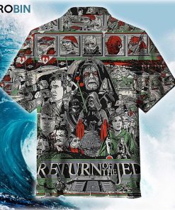 Return Of The Jedi Art Casual Button Shirt
