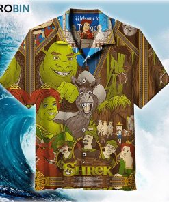 Shrek Art Hawaiian Shirt