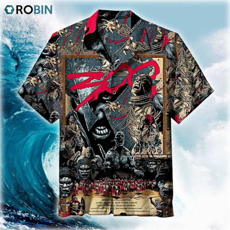 Spartan Three Hundred Warriors Hawaiian Shirt