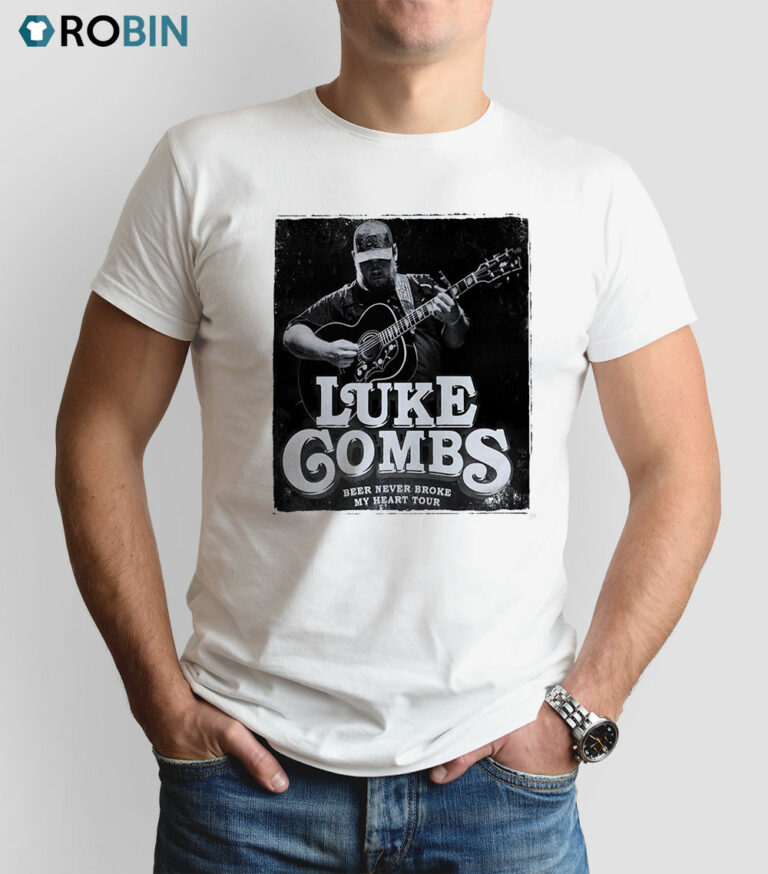 Luke Combs Beer Never Broke My Heart Tour T-Shirt Shirt