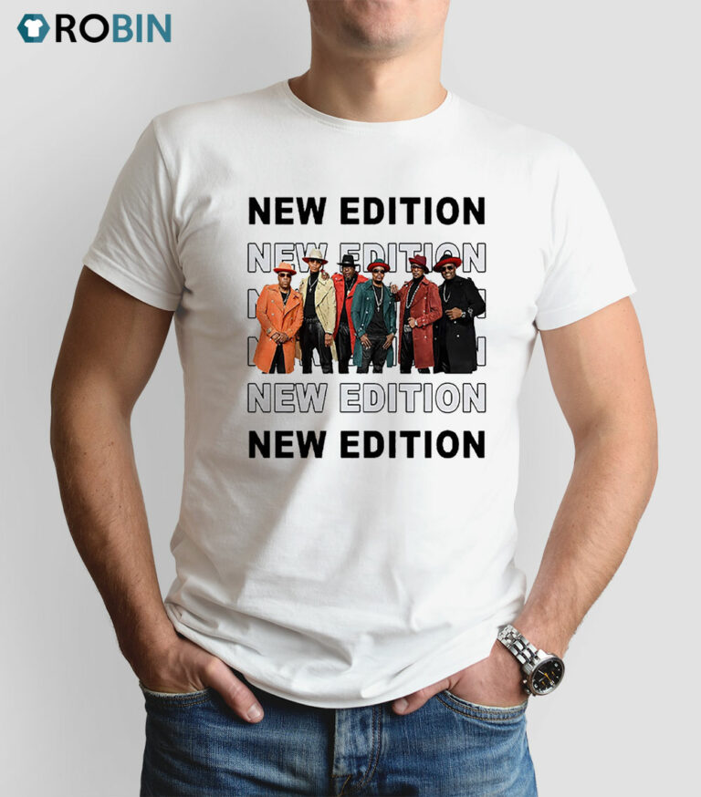 New Edition Band Legacy Tour Shirt