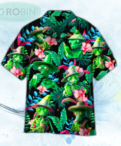 Alien Drinking Vodka Hawaiian Shirt For Men and Women Alien Drinking Vodka Hawaiian Shirt For Men and Women