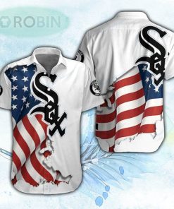 American Flag Chicago White Sox Hawaiian Shirt For Men and Women