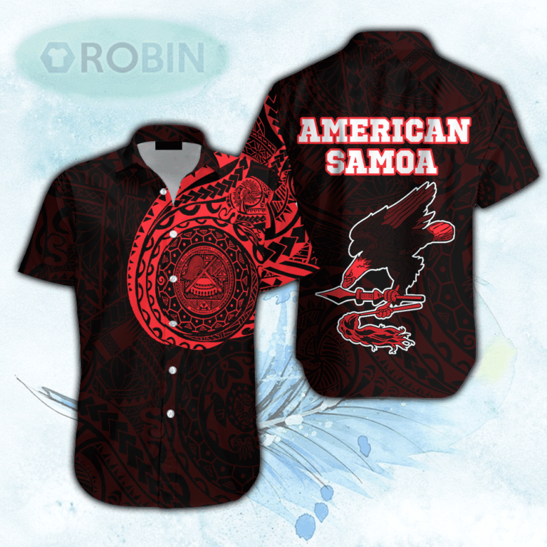 American Samoa Hawaiian Shirt For Men & Women