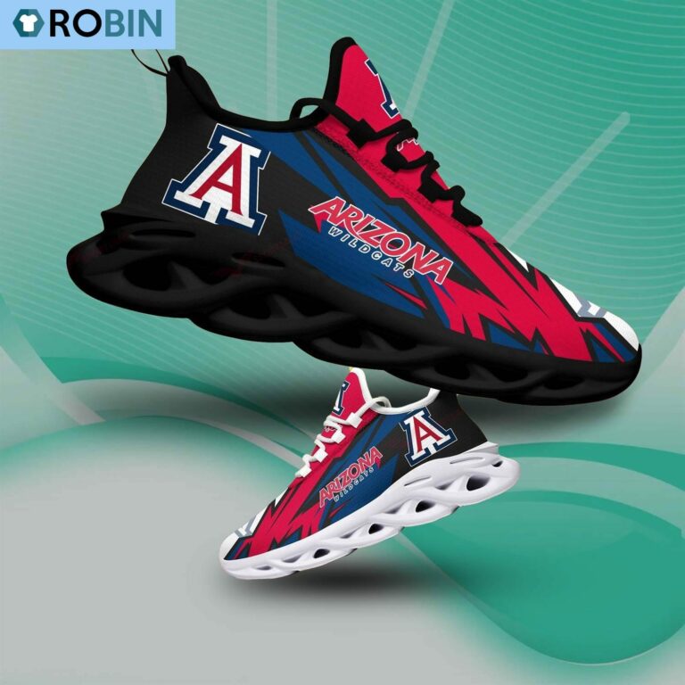 Arizona Wildcats Chunky Sneakers, NCAA Gift For Fans