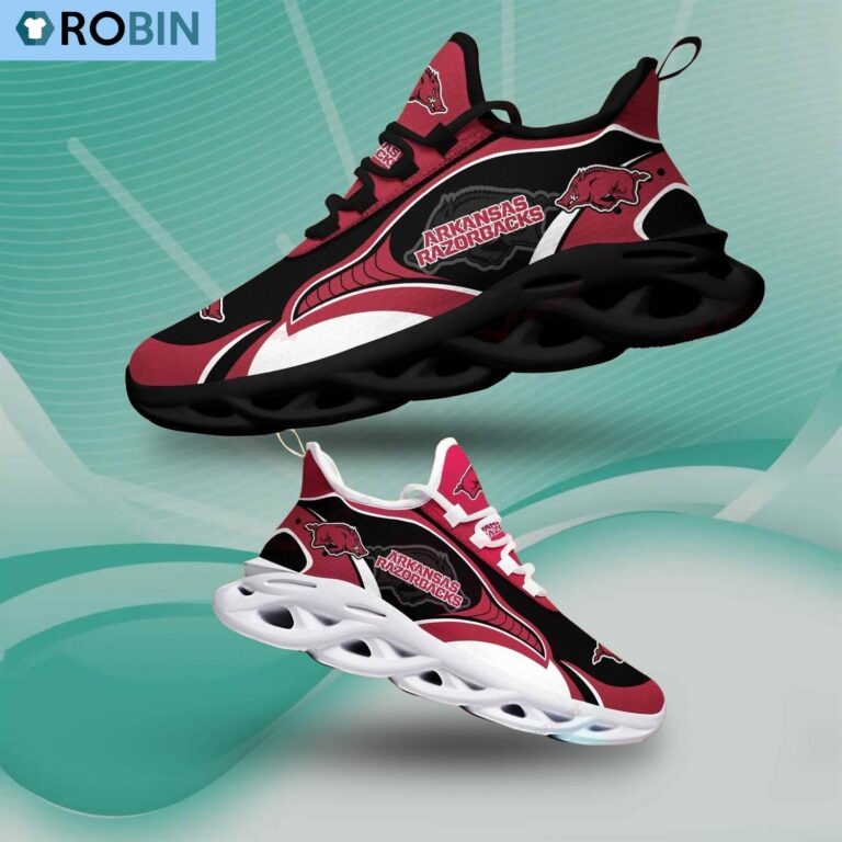 Arkansas Razorbacks Sport Shoes, NCAA Sneakers Gift For Fans
