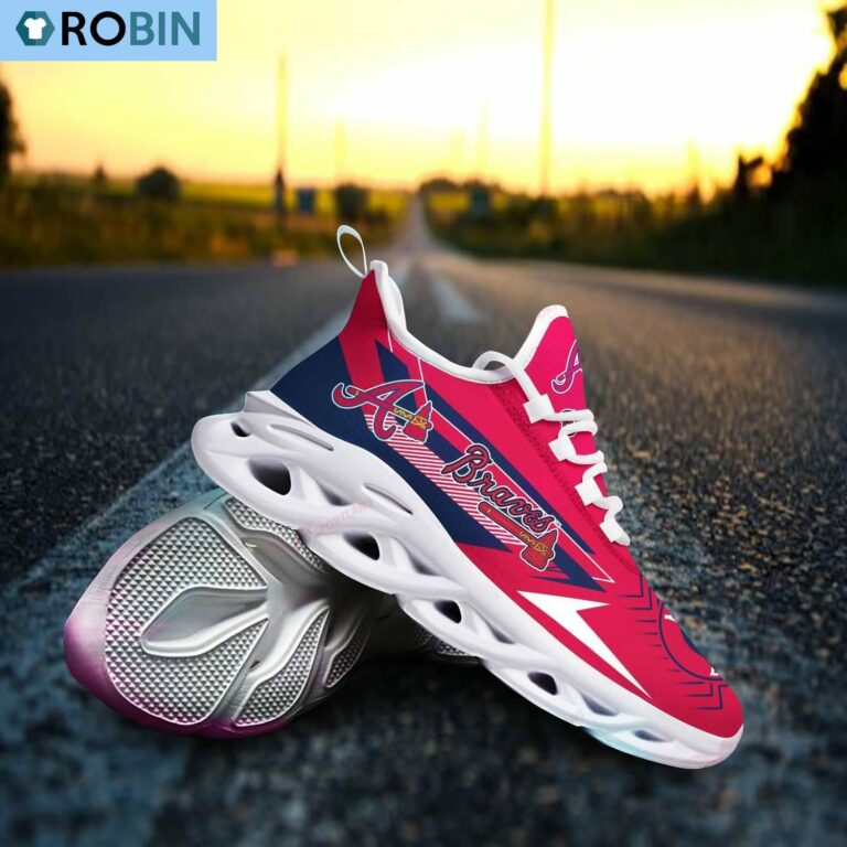 Atlanta BravesSneakers , MLB Sneakers Gift For Fans