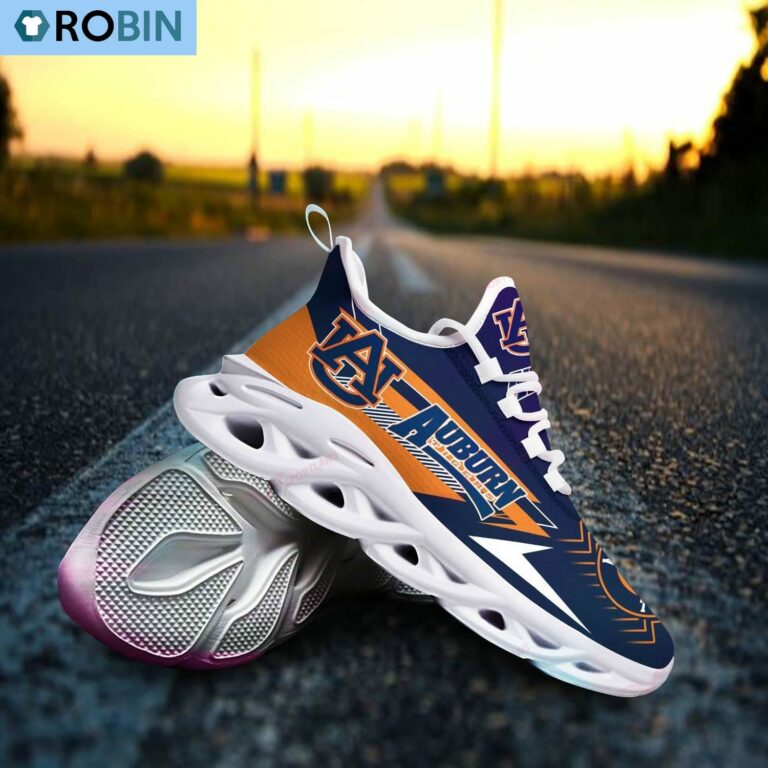Auburn Tigers Sport Shoes, NCAA Sneakers Gift For Fans