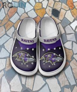 Baltimore Ravens Clog Custom Crocs RB60