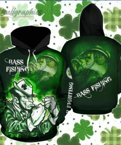 Bass Fishing Irish St. Patrick’s Day Hoodie Over Print Hoodie Bass Fishing Irish St. Patrick’s Day Hoodie Over Print Hoodie