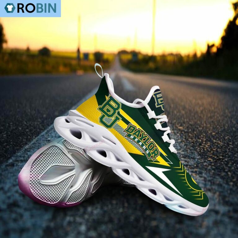 Baylor Bears Sport Shoes, NCAA Sneakers Gift For Fans
