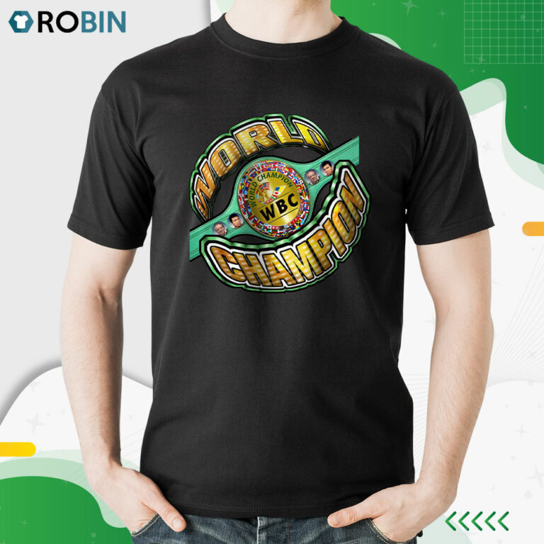 WBC World Champion Shirt, Boxing Shirt Shirt
