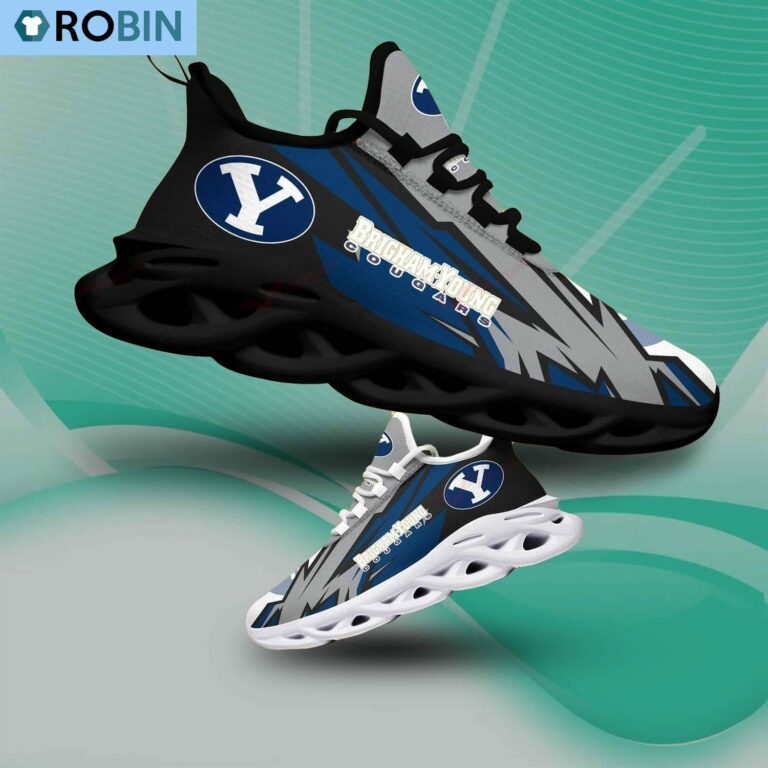 BYU Cougars Sport Shoes, NCAA Gift For Fans