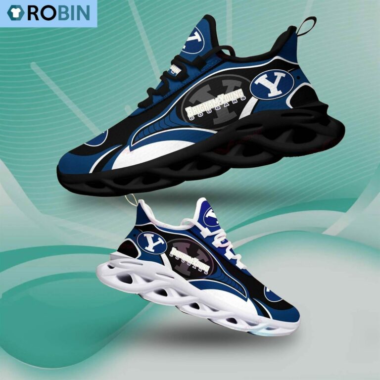 BYU Cougars Sport Shoes, NCAA Sneakers Gift For Fans