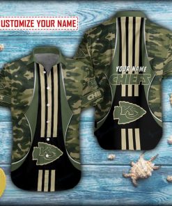 Camouflag Kansas City Chiefs Button Shirt Camouflag Kansas City Chiefs Button Shirt