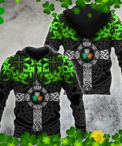 Celtic Cross Irish Saint Patrick’s Day All Over Print Hoodie Celtic Cross Irish Saint Patrick’s Day All Over Print Hoodie