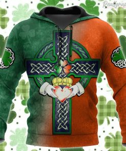 Celtic Irish St.Patrick Day All Over Print Hoodie