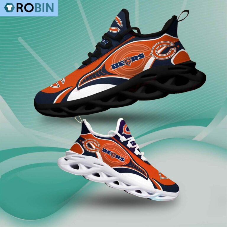 Chicago Bears Chunky Sneakers, NFL Shoes Gift For Fans