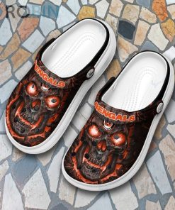Cincinnati Bengals Clog Custom Crocs Style