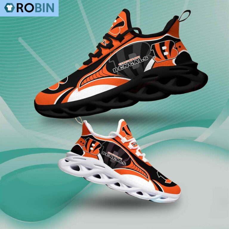 Cincinnati Bengals Sport Shoes, NFL Gift For Fans