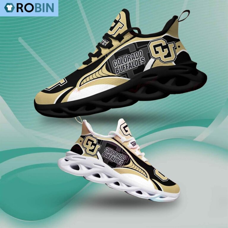 Colorado Buffaloes Sport Shoes, NCAA Shoes Gift For Fans